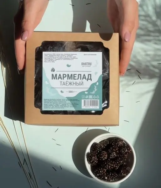 Мармелад сосновый Таежный, 500 гр Мармелад сосновый Таежный, 500 гр